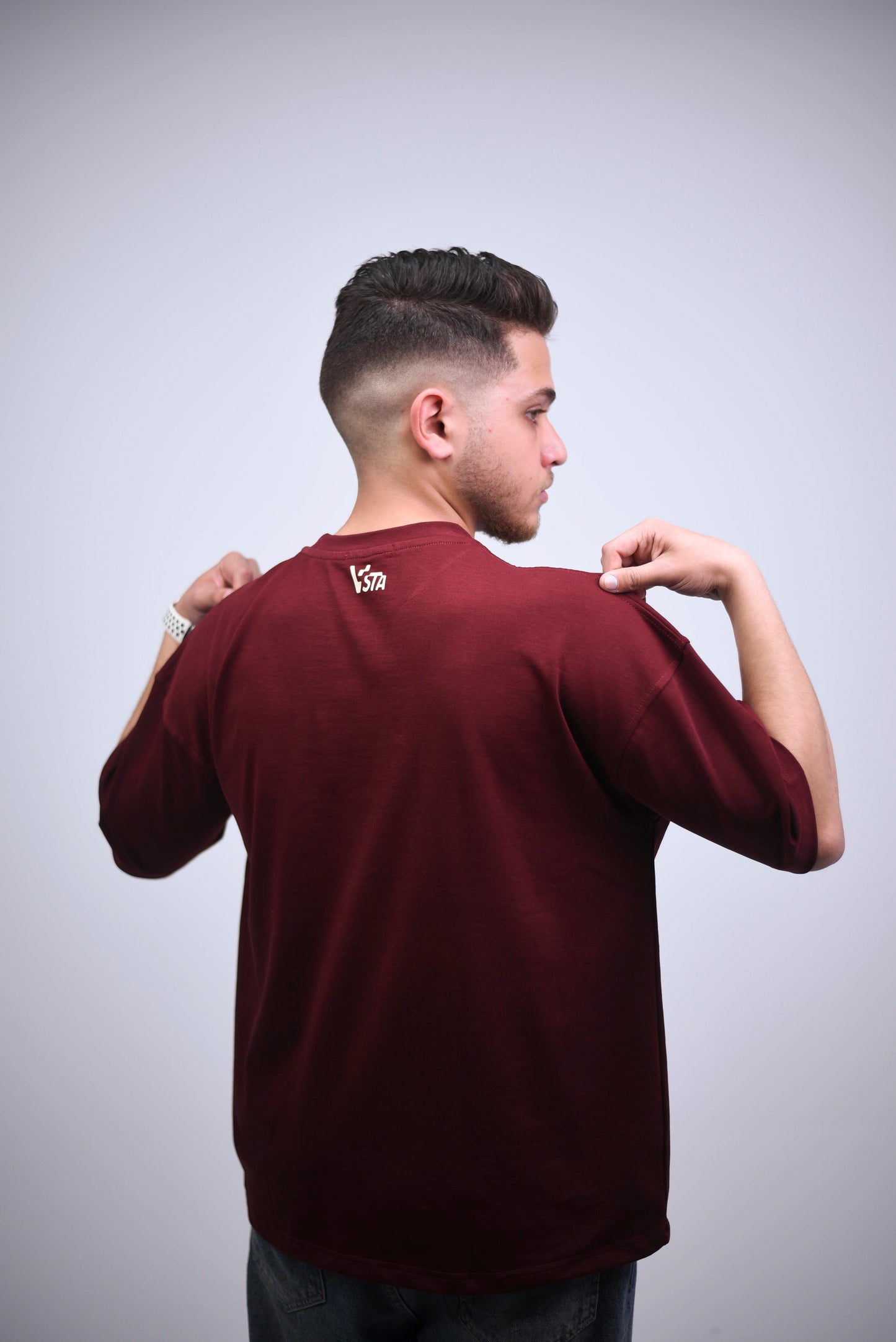 Burgandy  arabic Vsta